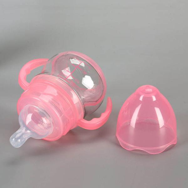 Lovely Eco Friendly Baby Bottles , Silicone Thermos Baby Nursing Bottle