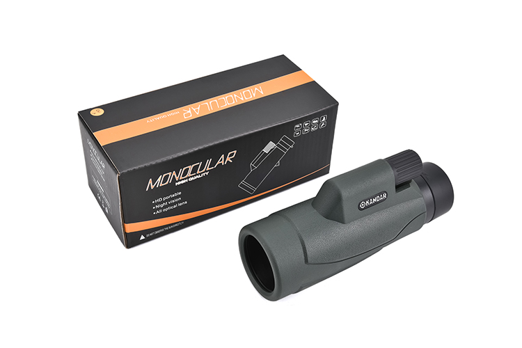 Roof Prism 8X Magnification KANDAR Monocular Telescope for Birdwatching Waterproof
