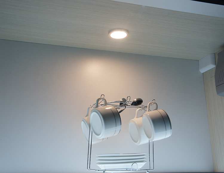 Round Shape Ultra Thin LED Kitchen Spotlight 12V High Lumen Spotlight