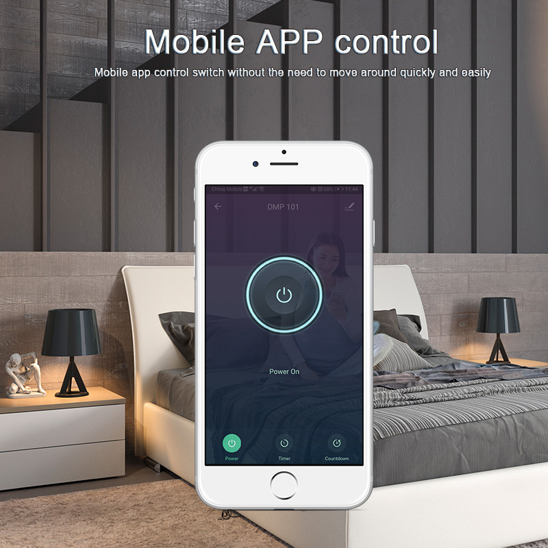 Glomarket 3 Gang Zigbee No Neutral Tuya APP Voice Control Smart Switch With Google Alexa Remote Control Switch