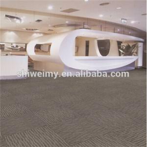 China Standard 500 x 500mm charcoal grey polypropylene carpet tiles wholesale