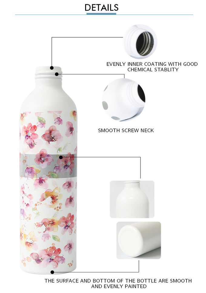 Aluminum Spray Cosmetic 30ml Reusable Shampoo Bottles
