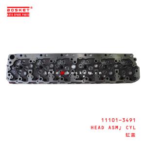 China 11101-3491 Cylinder Head Assembly suitable for ISUZU HINO K13CT wholesale