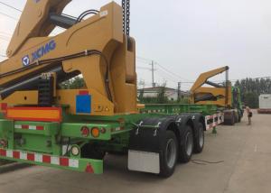 China High Power Truck Mounted Jib Crane / Mounted Crane Truck 37 Tons Lifting Capacity wholesale