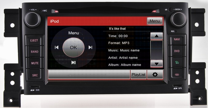 Ouchuangbo Suzuki Grand Vitara In Dash Touch Screen Car Multimedia radio bluetooth OCB-8164
