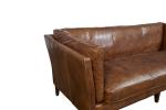 Home Furniture Three Seater Leather Sofa Full Hand Workcraft Vintage Tan Brown