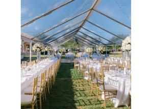China Aluminum Outdoor 500 People 15x35m Luxury Clear Span Tent wholesale