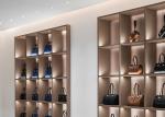 Wall Mounted Shoe Store Display Shelves For Boutique Shoes Bags Display