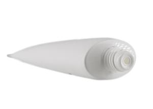 China White 100g Plastic Cosmetic Tubes HDPE Material wholesale