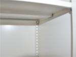 Tall KD Structure Insulated Glass Door Filing Cabinet