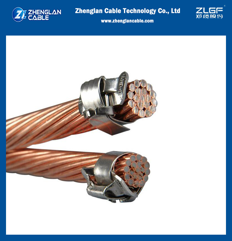 ASTM B227 Copper Weld Ccs Wire Earth Ground Wire Clad Steel Grade AAA