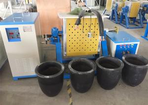China 1600C Medium Frequency Induction Smelting Furnace 45KW Small Metal Smelter wholesale