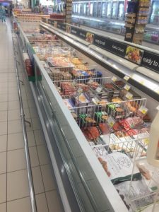 open island freezer