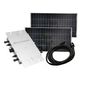 China 2400 Watt 160VAC Household Smart Micro Inverter Grid Connected Hybrid Inverter wholesale