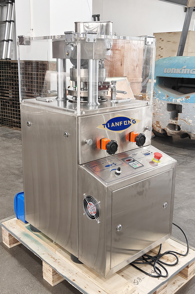 High Efficiency ZP5 Rotary Tablet Press Machine 9000pcs/H 60KN Max Pressure
