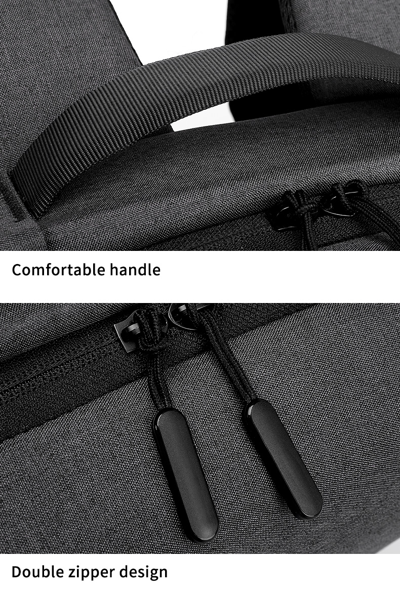 Factory high quality new men's backpack custom logo large capacity waterproof anti theft business Laptop Backpack