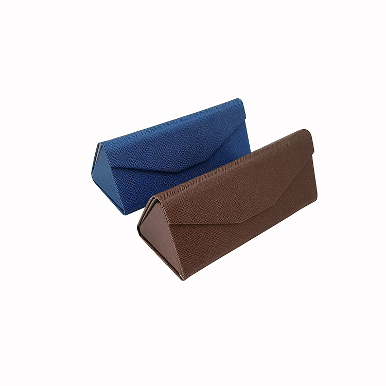 Custom Made PU Hardshell Glasses Case Eyewear Packaging 157mm Length