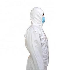 China Nonwoven Disposable Protective Coveralls With Good Chemical Resistance wholesale