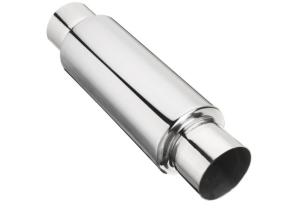 China Ultra Quiet Round 1.2mm 3 Inch Exhaust Resonator wholesale