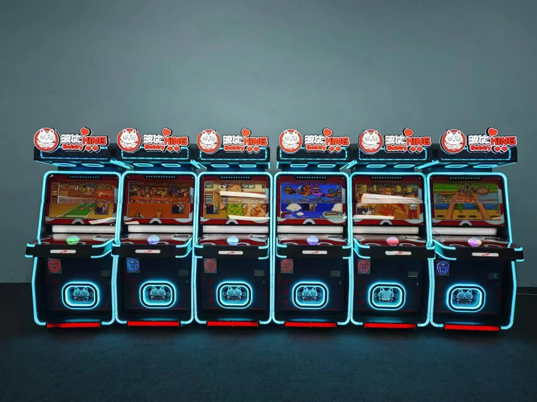 Self Developed King Bobby Ticket Arcade Machine For Indoor Game Center