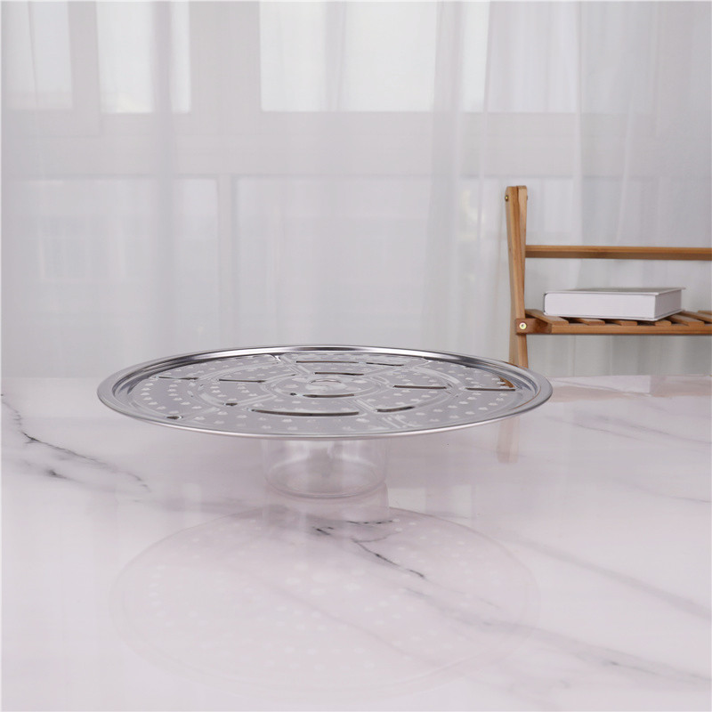 Double Bottom Stackable Steamer Pot With Combination Cover
