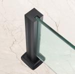 Tempered Glass Railing Stainless Steel Aluminum Alloy Frameless Glass Balustrade