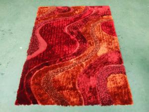 China structured shaggy rug/multi-shaggy/soft shaggy rug wholesale