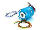 5000RPM Hollow Shaft High Speed Slip Ring Terminal hole 12.7mm OD 56mm
