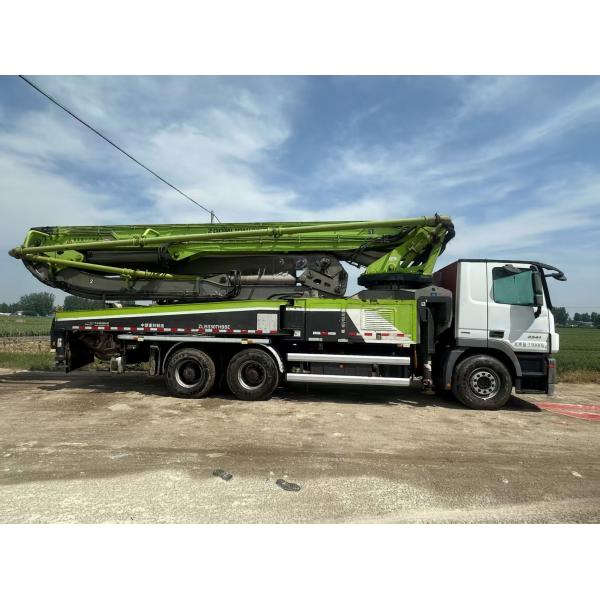 Used Zoomlion Concrete Pump Truck 49m Heavy Machinery for sale