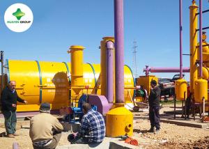 China Oil Carbon Black Pyrolysis Tyre Recycling Plant 10 Ton wholesale