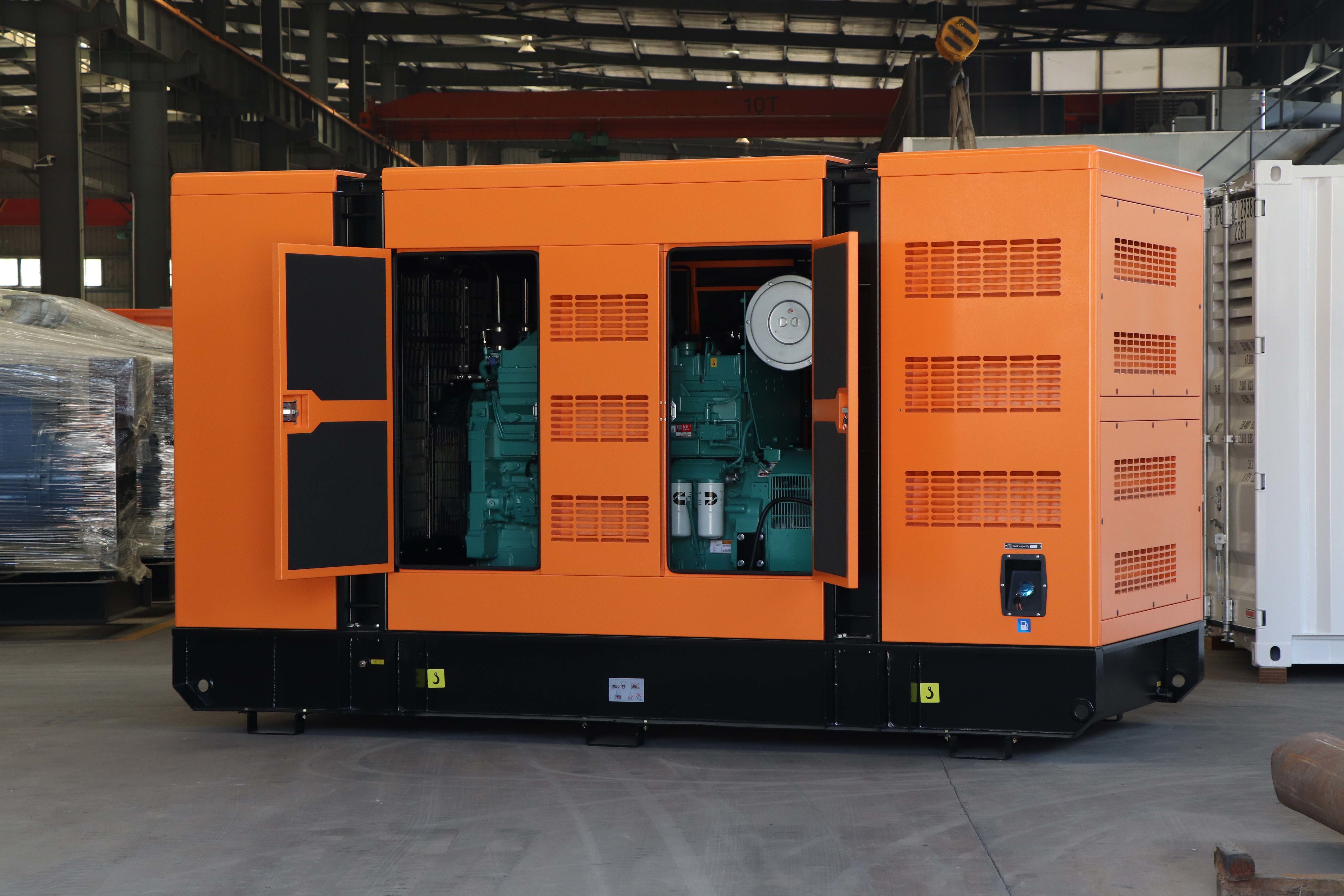 Ac Three Phase Power 500 Kw Cummins Diesel Generator Engine Ktaa19 Soundproof