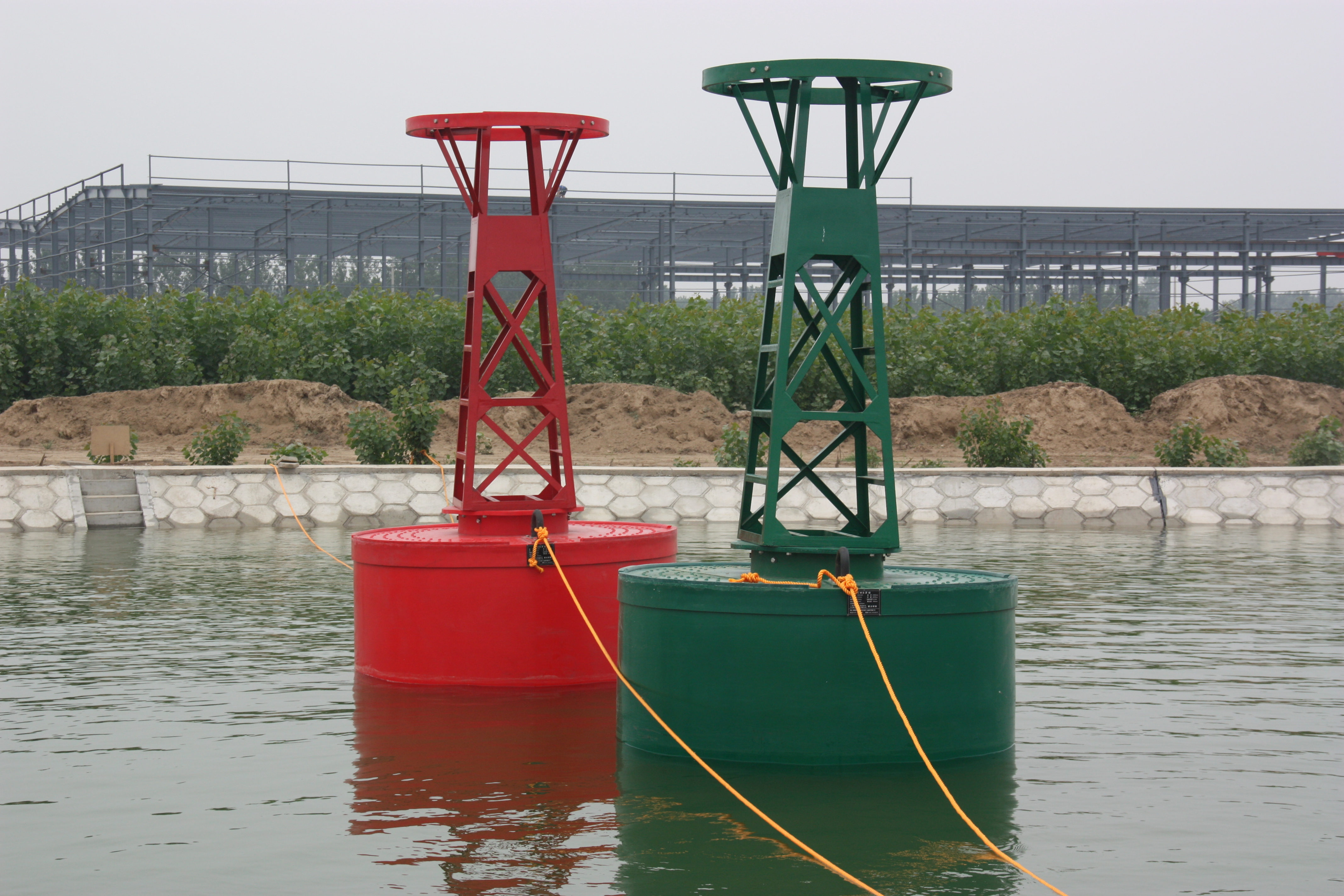 UV Resistant Polyethylene Buoy IALA Standard Dia 1.2-3.0m