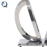 Elegant Marble SS Console Table 120x40x80cm Long Lasting Wear
