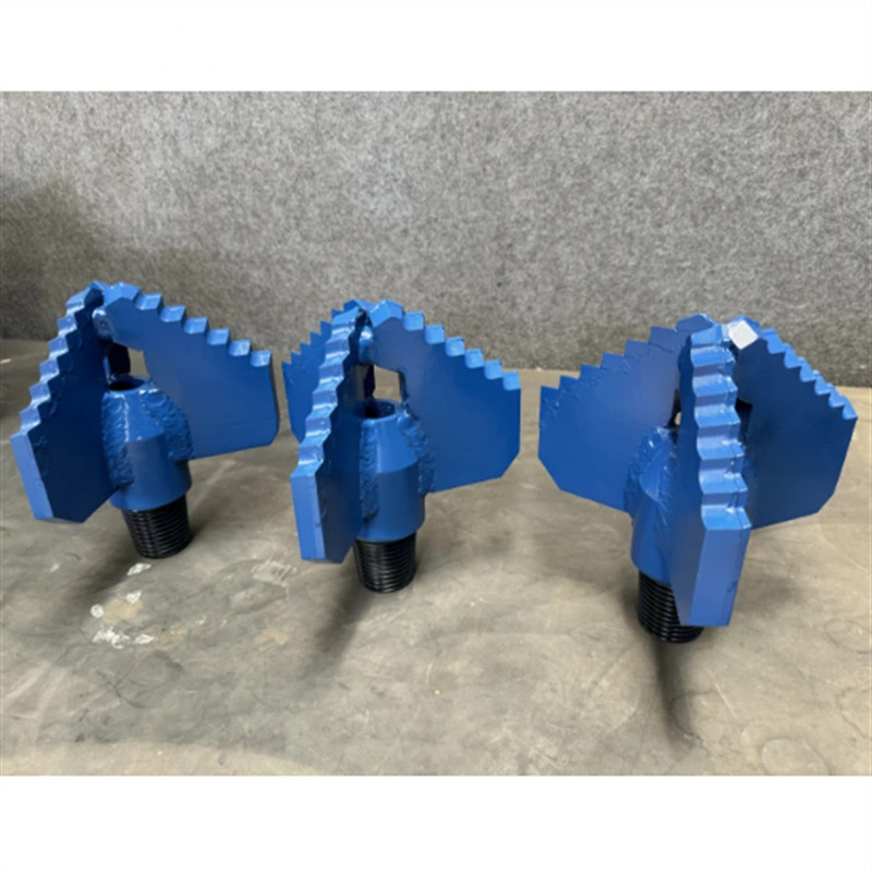 Diamond 3-Wing Scraper PDC Drag Drill Bit for Water Well Mining Drilling