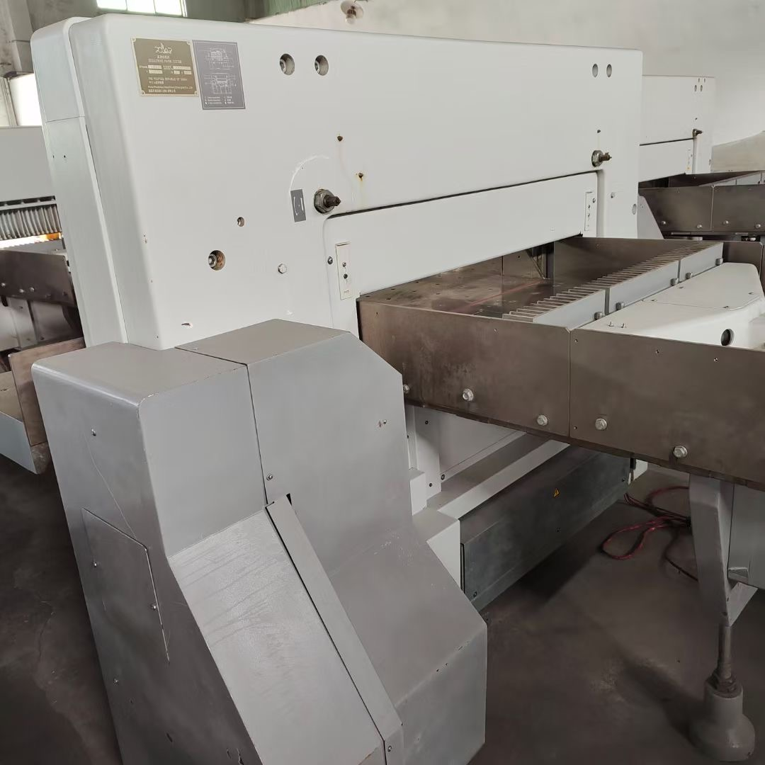 380V Used Polar Paper Cutting Machine 380v PLC Automatic Paper Cutter