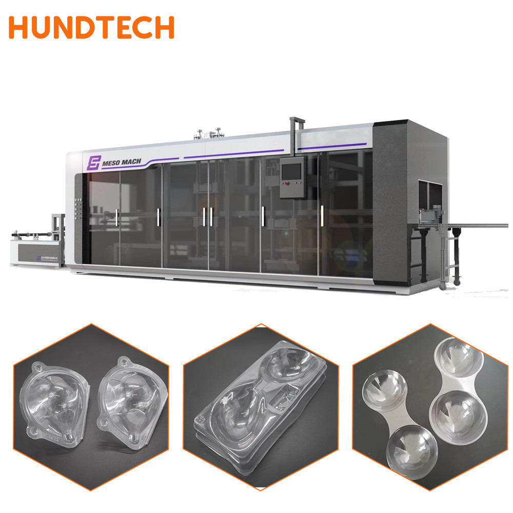 Bra Cup Packaging Plastic Industrial Thermoforming Machine 3KW Servo Feeding