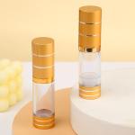 Empty Plastic Cosmetic Packaging 15ml 30ml 50ml Essential Oil Airless Pump