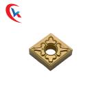 CNMG120404-TM Tungsten Carbide Inserts Chemical Coating For Steel Parts