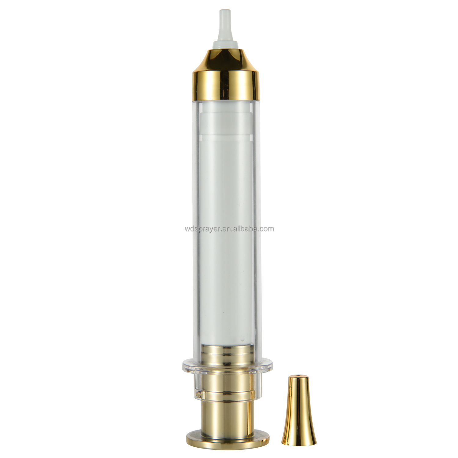 cosmetic syringe 10ml bottle /10ml eye cream bottle