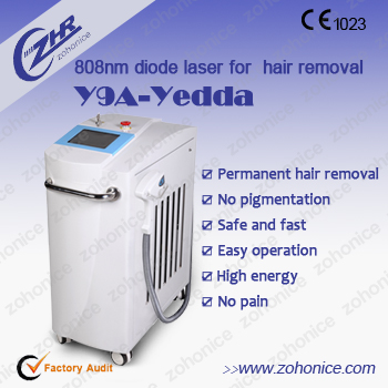 CE Approval 808nm Diode Laser Hair Removal Machine For Beauty Salon