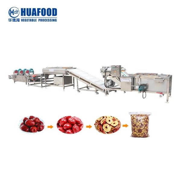 Quality Fruits And Vegetable Clean Process Line Salad Vegetable Washing Machine Fruit Grading Machine for sale