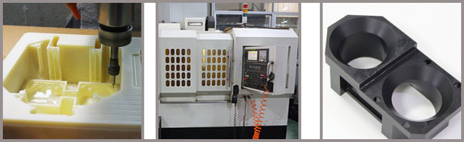 POM Rapid CNC Maching Plastic Prototypes Prototype Accuracy +/-0.05 mm