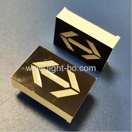 Ultra Bright Red 1inch Dual Arrow LED Display Common Anode For Elevator Direction Indicator