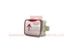 Low Price Elevator Push Button Switch Elevator Parts / ABS Base With Metal