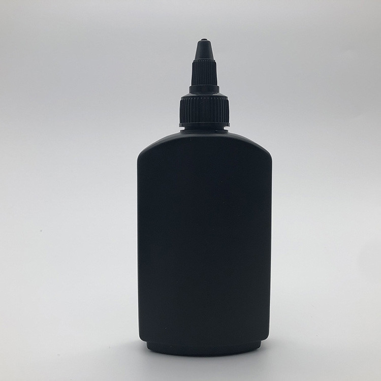 Customized Transparent Glossy Plastic Dropper Bottles With Printed Logo For Essential Oil Liquid Packaging