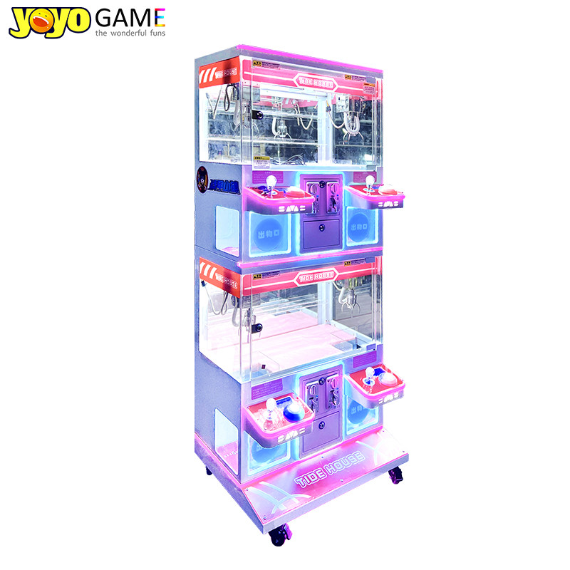 Boutique Coin-Operated Mini Claw Machine With Credit Card Reader Kids Toy Crane Arcade Claw Machine