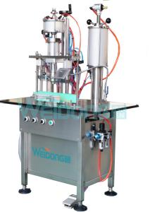 China Aerosol automatic liquid filling line 6.5m3/ Min Low Noise wholesale