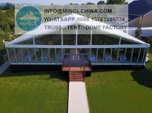 China 10x20m Luxury Restaurant Marquee Tent For Sale wholesale