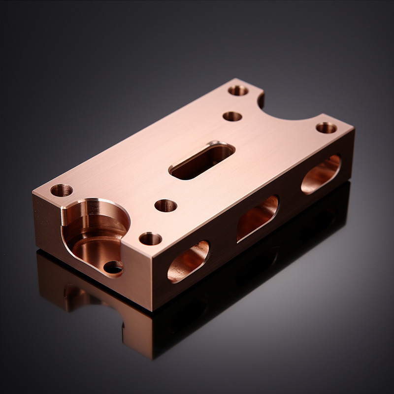 Custom Precision CNC Milling Parts Copper CNC Machining Service