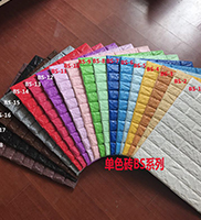 Red Soft Touch Wallpaper 100m Roll Fire Proof Wallpaper For Kitchen